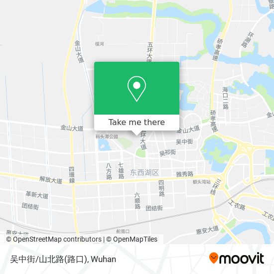 吴中街/山北路(路口) map