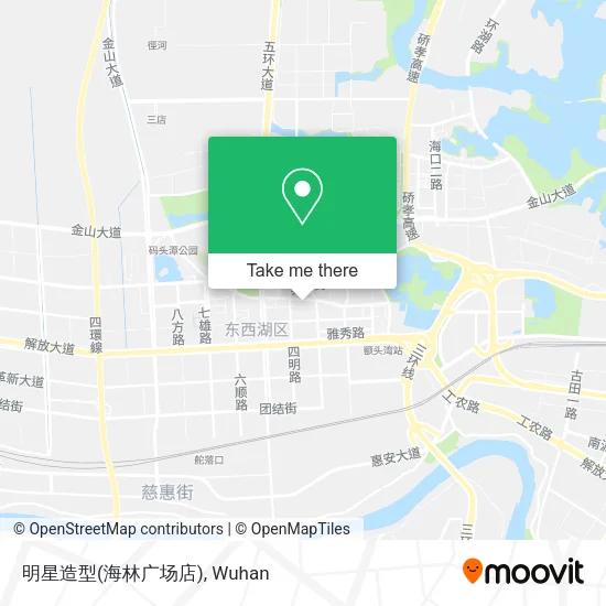 明星造型(海林广场店) map