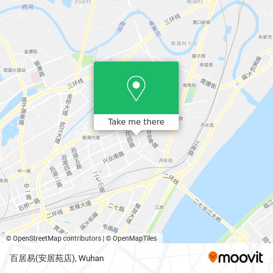 百居易(安居苑店) map