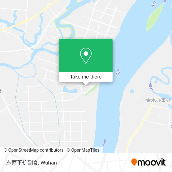 东雨平价副食 map