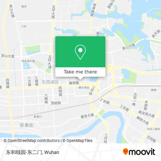 东和颐园-东二门 map