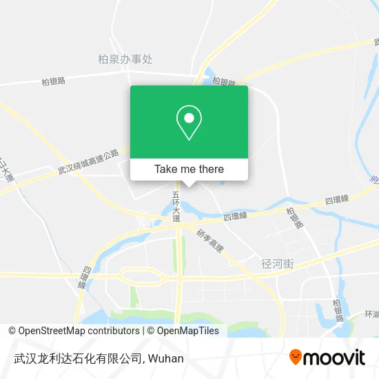 武汉龙利达石化有限公司 map