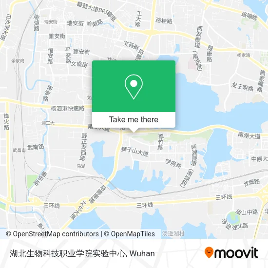 湖北生物科技职业学院实验中心 map