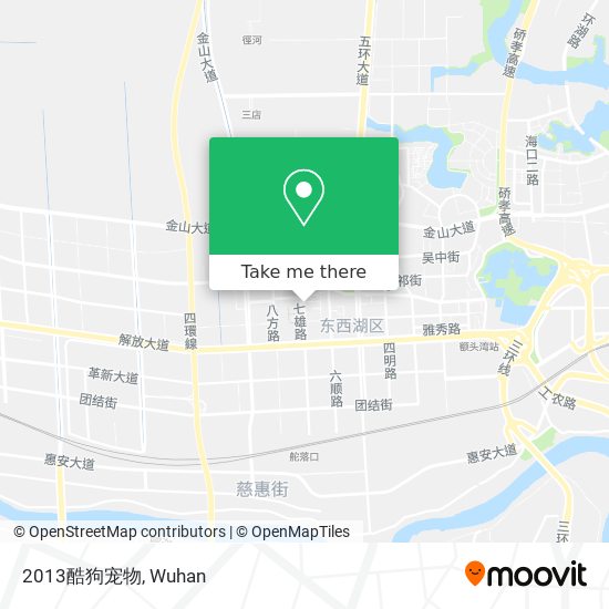 2013酷狗宠物 map