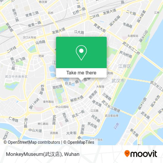 MonkeyMuseum(武汉店) map