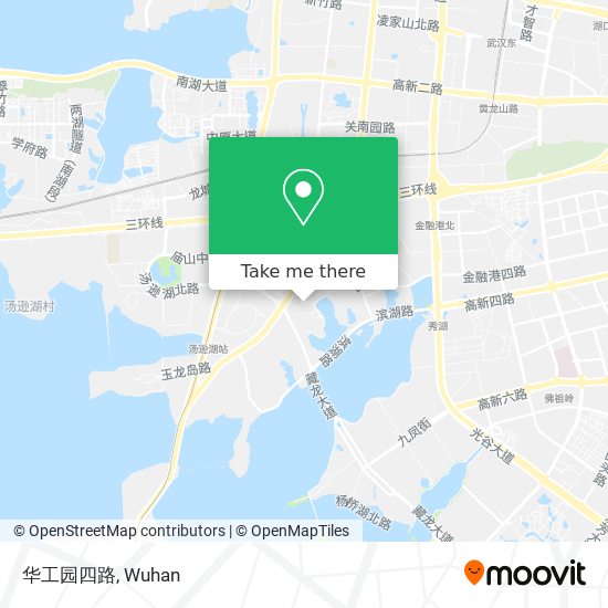 华工园四路 map