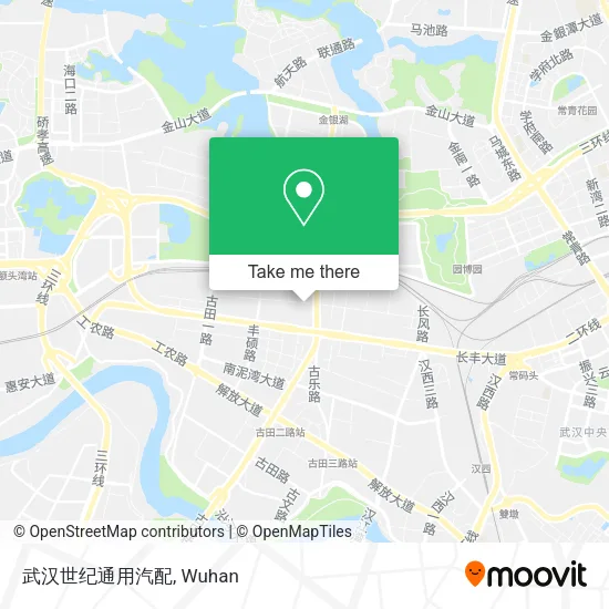 武汉世纪通用汽配 map