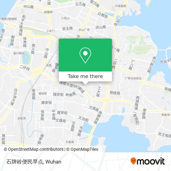 石牌岭便民早点 map