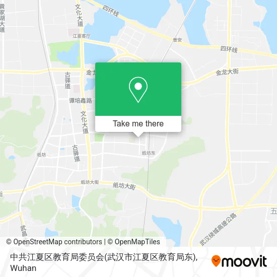 中共江夏区教育局委员会(武汉市江夏区教育局东) map