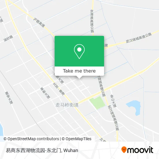 易商东西湖物流园-东北门 map
