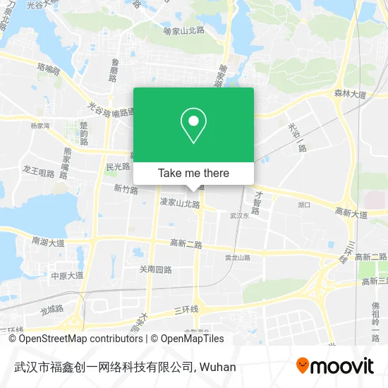 武汉市福鑫创一网络科技有限公司 map