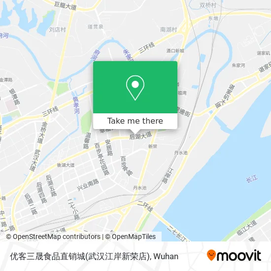 优客三晟食品直销城(武汉江岸新荣店) map