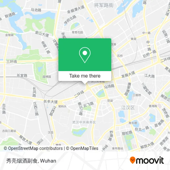 秀亮烟酒副食 map
