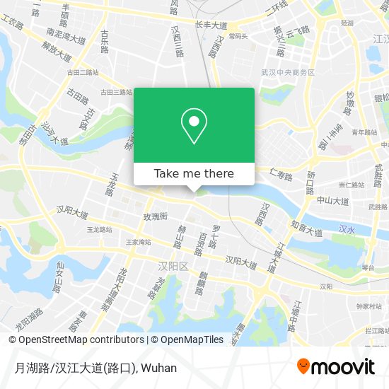 月湖路/汉江大道(路口) map