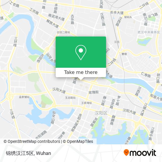 锦绣汉江5区 map