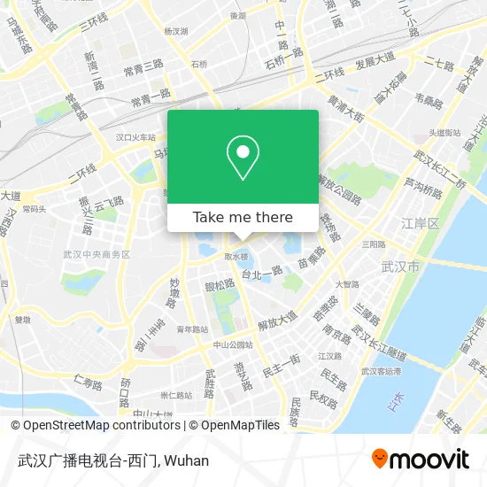 武汉广播电视台-西门 map