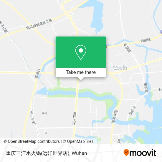 重庆三江水火锅(远洋世界店) map