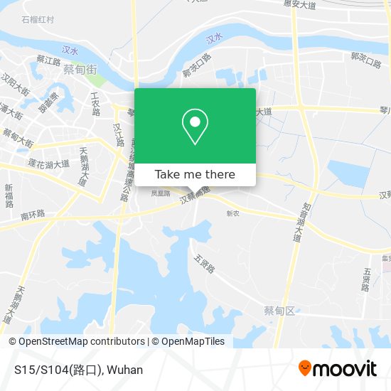 S15/S104(路口) map