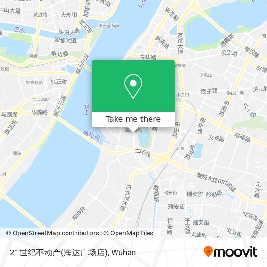 21世纪不动产(海达广场店) map