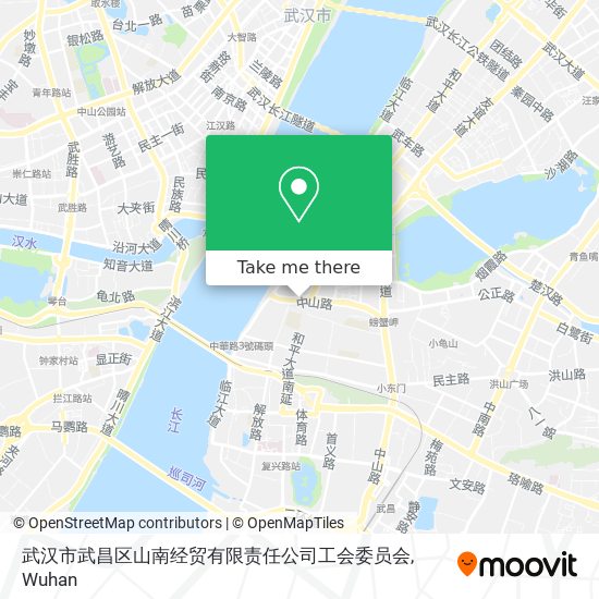 武汉市武昌区山南经贸有限责任公司工会委员会 map