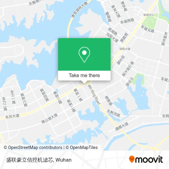 盛联豪立信挖机滤芯 map