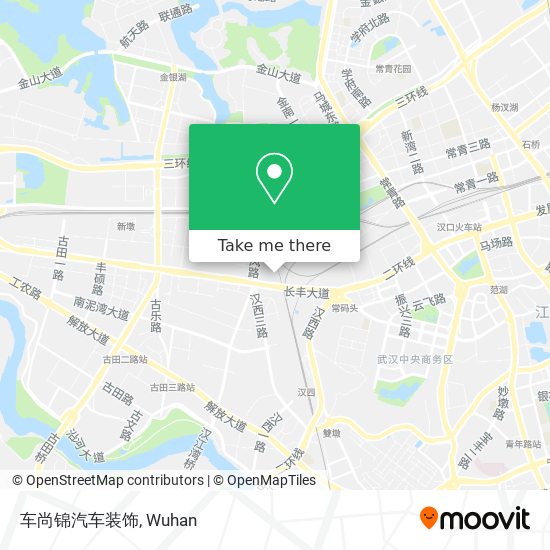 车尚锦汽车装饰 map