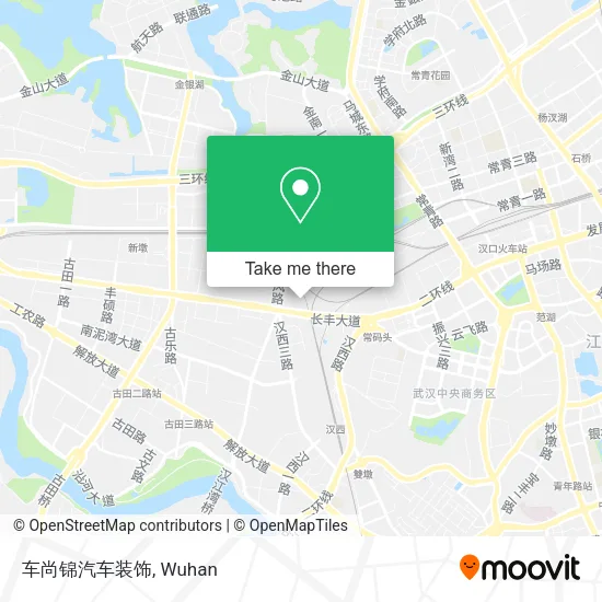 车尚锦汽车装饰 map