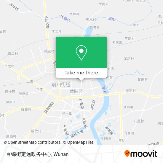 百锦街定远政务中心 map