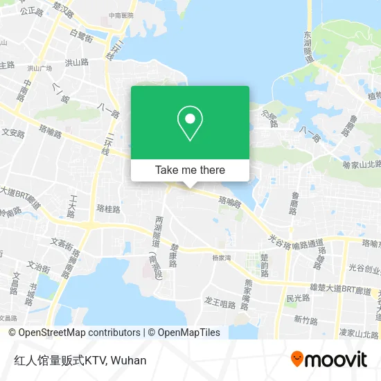 红人馆量贩式KTV map