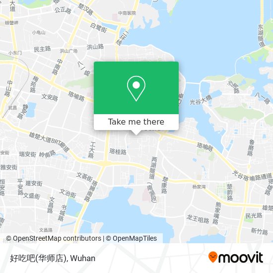 好吃吧(华师店) map