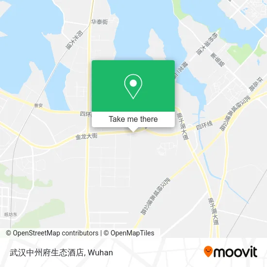 武汉中州府生态酒店 map