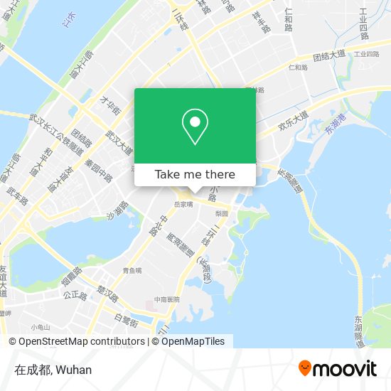 在成都 map