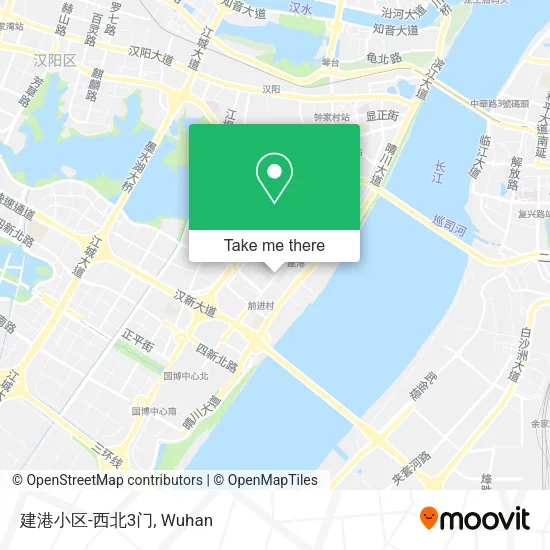 建港小区-西北3门 map