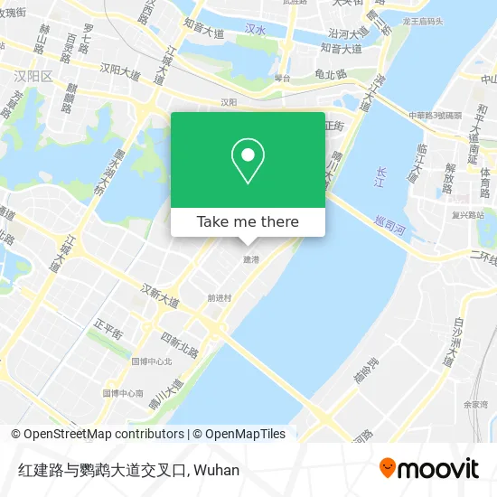 红建路与鹦鹉大道交叉口 map