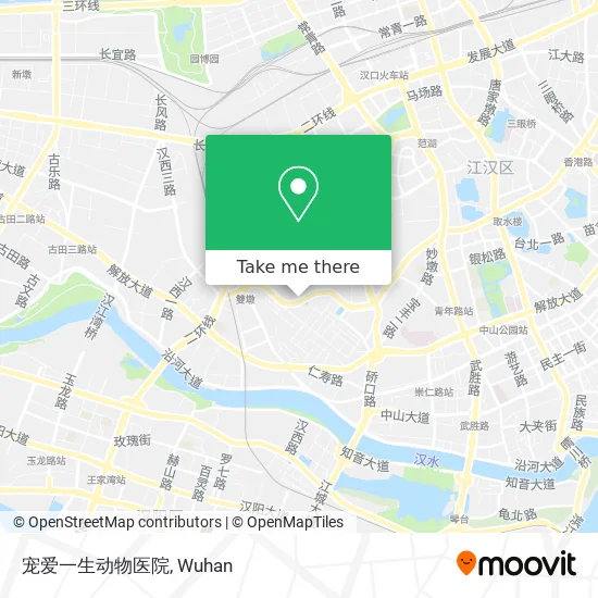 宠爱一生动物医院 map