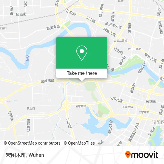 宏图木雕 map