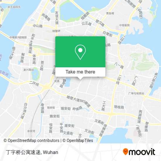 丁字桥公寓速递 map