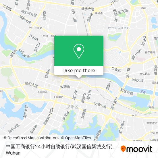 中国工商银行24小时自助银行(武汉国信新城支行) map