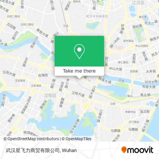 武汉星飞力商贸有限公司 map