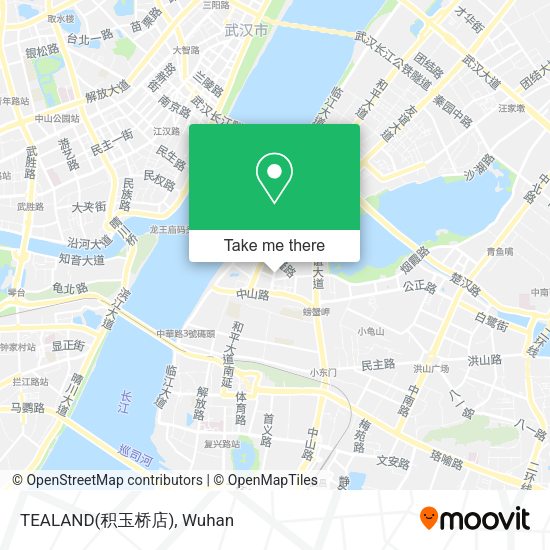 TEALAND(积玉桥店) map