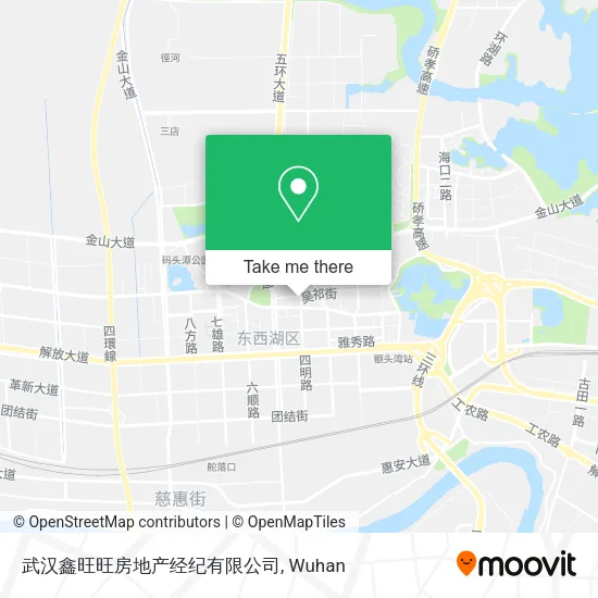 武汉鑫旺旺房地产经纪有限公司 map