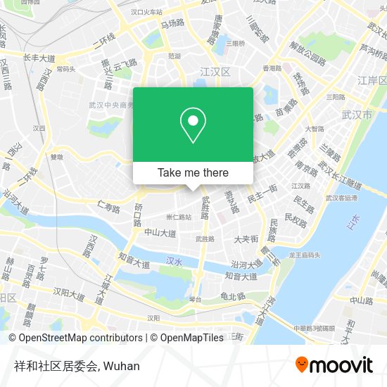祥和社区居委会 map
