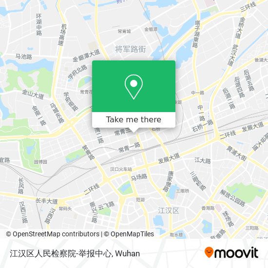 江汉区人民检察院-举报中心 map