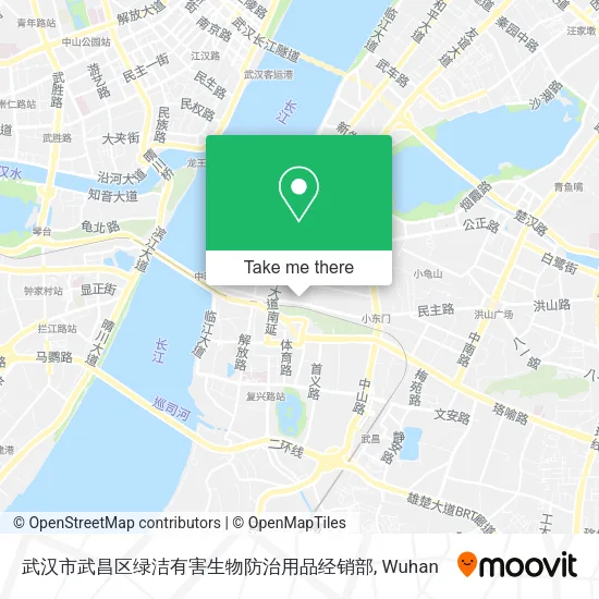 武汉市武昌区绿洁有害生物防治用品经销部 map