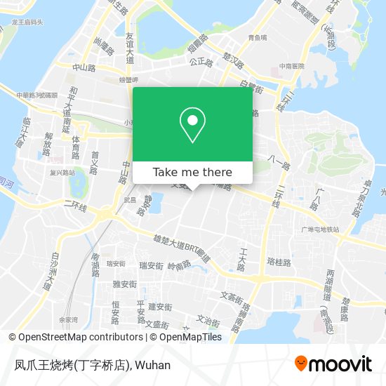 凤爪王烧烤(丁字桥店) map