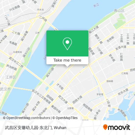 武昌区安馨幼儿园-东北门 map