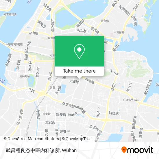 武昌程良态中医内科诊所 map