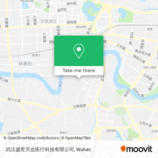 武汉盛世天达医疗科技有限公司 map