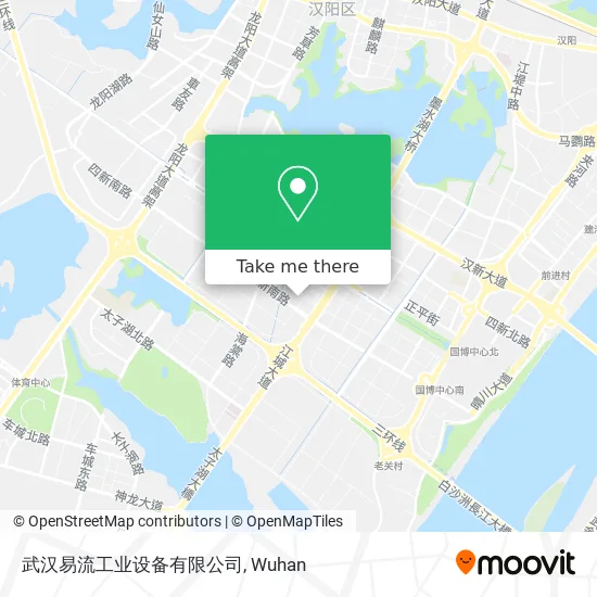 武汉易流工业设备有限公司 map