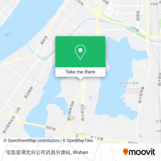 宅急送湖北分公司武昌分拨站 map